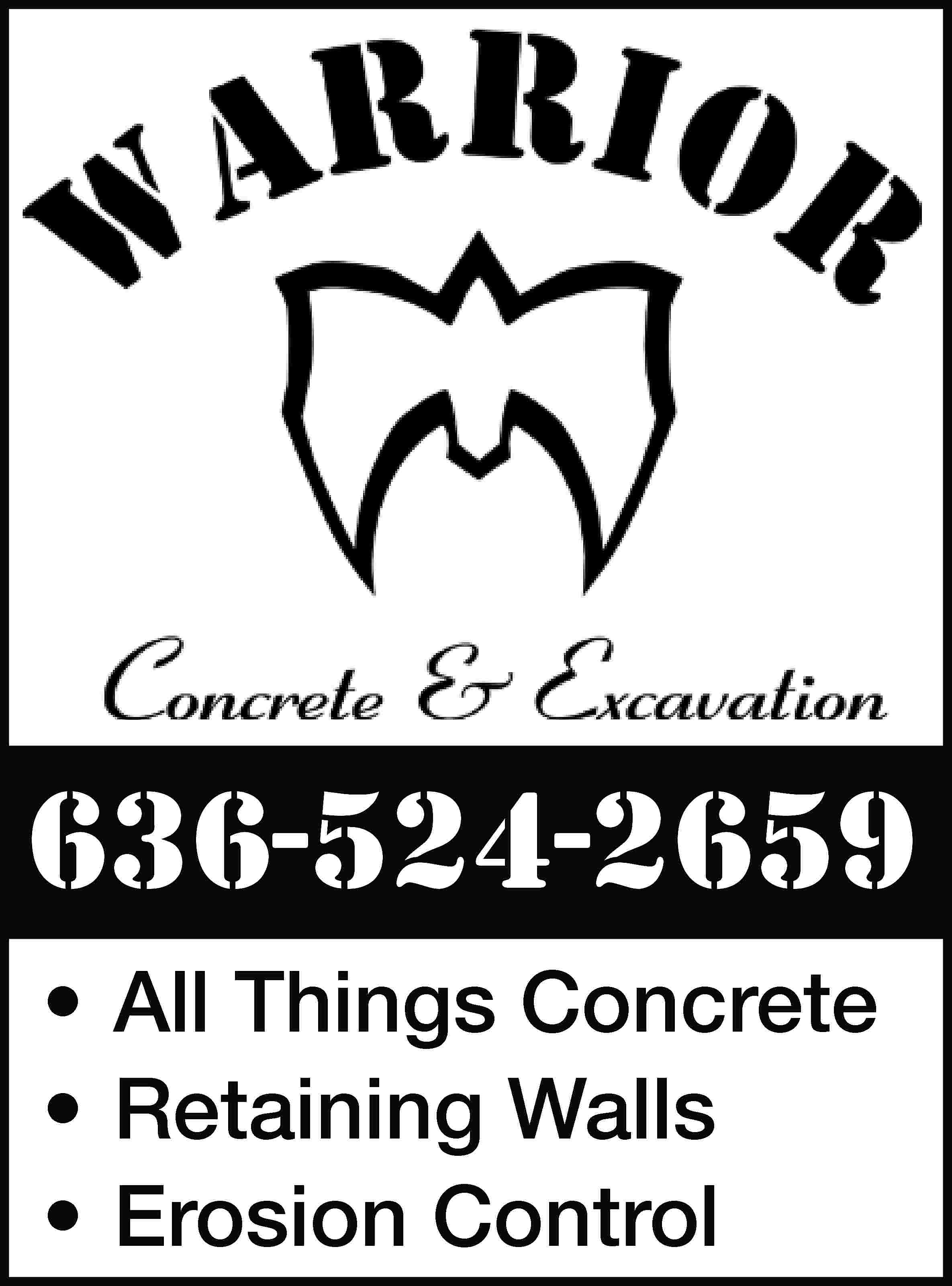 636-524-2659 • All Things Concrete  636-524-2659 • All Things Concrete • Retaining Walls • Erosion Control